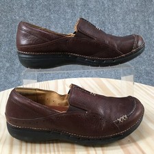 Unstructured By Clarks Shoes Womens 7 M Loafers Comfort 39029 Brown Slip On