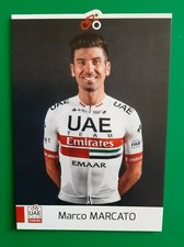 CYCLISME carte cycliste MARCO MARCATO équipe UAE EMIRATES 2019