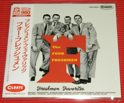 THE FOUR FRESHMEN Freshmen Favorites JP MINI LP CD