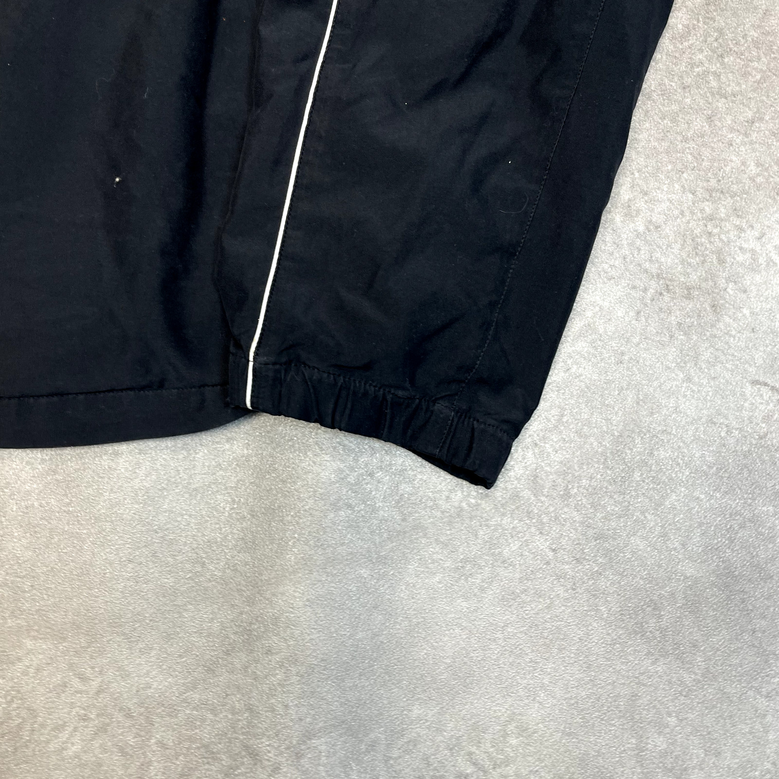 Adidas Anorak Jacket Mens Y2K Half Zip Pull Over Windbreaker, Black, XL image 6
