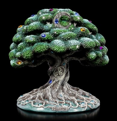 Lebensbaum Fantasy Dekofigur - Tree of Life | Mystery Dekoartikel H 17,5 cm