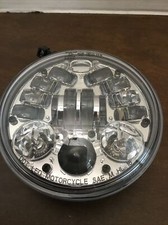 Jw Speaker 8690 Headlight 5.75 Adaptive Motorcycle Light Chrome Nice Jw Speaker 8690 Headlight 5.75 Adaptive Motorcycle Light Chrome Nice