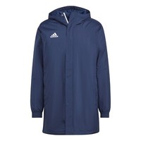 Adidas Mens Ent22 Stadium Jacket Warm Sideline Bench Insulated Long Coat Navy