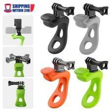TELESIN Camera Mount Silicone Flexible Bracket For GoPro 12/11/10 Action 4 3 2 S