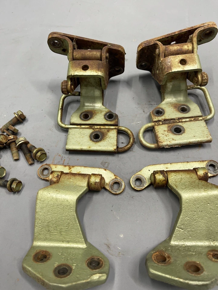 Dodge Monaco Chrysler 300 Imperial 1969-1973 bisagras de puerta trasera furia Polara OEM OE Foto 3 de 4