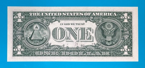 1970 March 14 (B 01970314 C) BIRTHDAY $1 One Dollar Bill *UNC* (_1970 / 3 / 14) - Picture 3 of 4