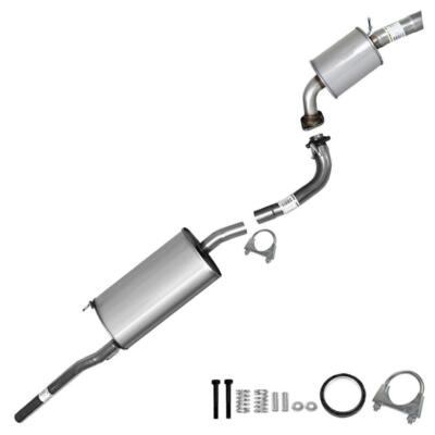 Stainless Steel Exhaust System Kit fits: Lexus RX330 RX350 Toyota Highlander