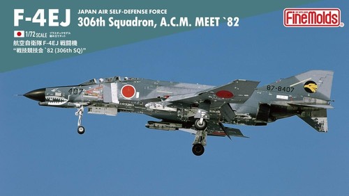 Fine Molds 1/72 kit di montaggio Air Self-Defense Force F-4EJ Combat Competition '82/9000 - Foto 2 di 6