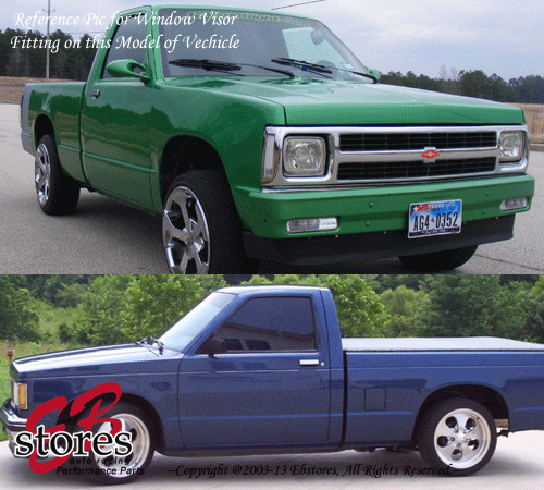 Light Tinted Out-Channel Vent Visor – 2-Piece Set For 1995-2005 Chevy Cavalier Coupe