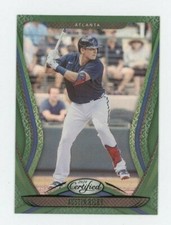 Austin Riley 2020 Panini Chronicles CERTIFIED MIRROR GREEN PARALLEL #26 BRAVES