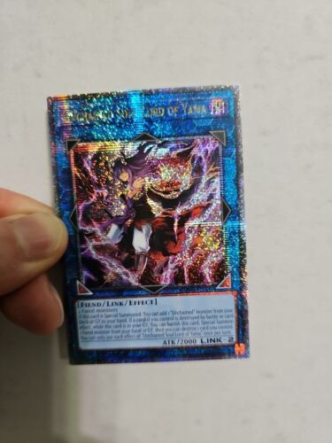 YUGIOH - UNCHAINED SOUL LORD OF YAMA - QUARTER CENTURY RARE! - DUNE-EN049 - Picture 1 of 2