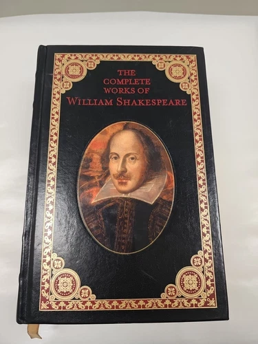 The Complete Works of William Shakespeare Hardcover Barnes and Noble Collectible