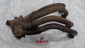 YAMAHA YZF 750 4HN AUSPUFF KRÜMMER ROHRE ABGASKRÜMMER EXHAUST #R5160