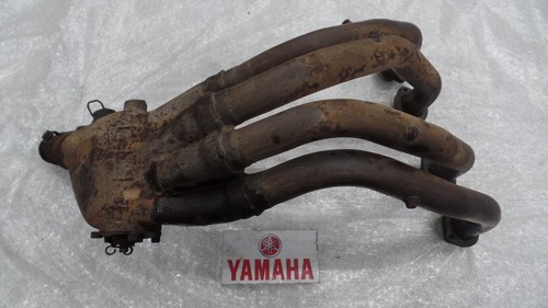 YAMAHA YZF 750 4HN AUSPUFF KRÜMMER ROHRE ABGASKRÜMMER EXHAUST #R5160