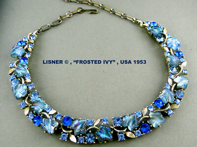 LISNER  , COLLIER ''FROSTED IVY'' , USA 1953