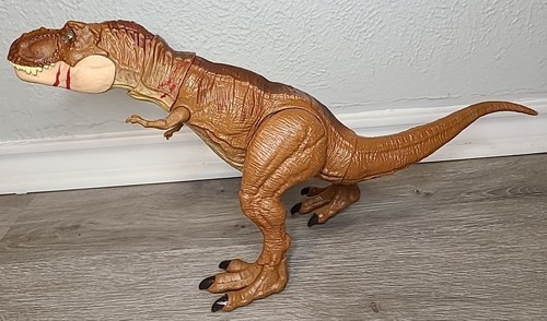 Jurassic Park Jurassic World Tyrannosaurus Rex Large 20” LONG T-Rex w/ Chomp