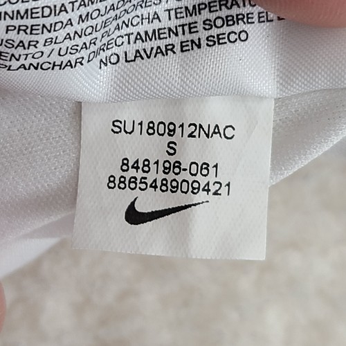 Nike Shorts Girls Small Gray Green Volt Running Jogging Gym Training Youth Kids - Picture 9 of 9