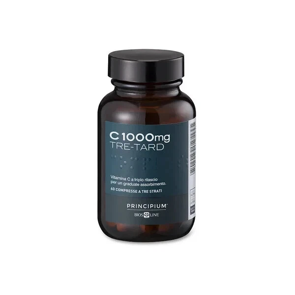 PRINCIPIUM BIOS LINE C 1000 mg TRE-TARD 60 Compresse Vitamina C Triplo Rilascio