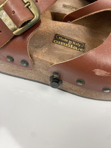 Vintage 70er/80er Jahre Omnia’C Sandale Rollschuhe Leder Schuhe Damen 9-40-6,5 Wheelies - Bild 21 von 21