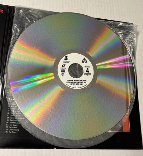 Terminator 2 Digital Laserdisc Judgment Day 2 Disc Set T2 Arnold Schwarzenegger - Picture 9 of 9