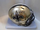 Chris Olave Autographed Signed New Orleans Saints Mini Helmet Beckett