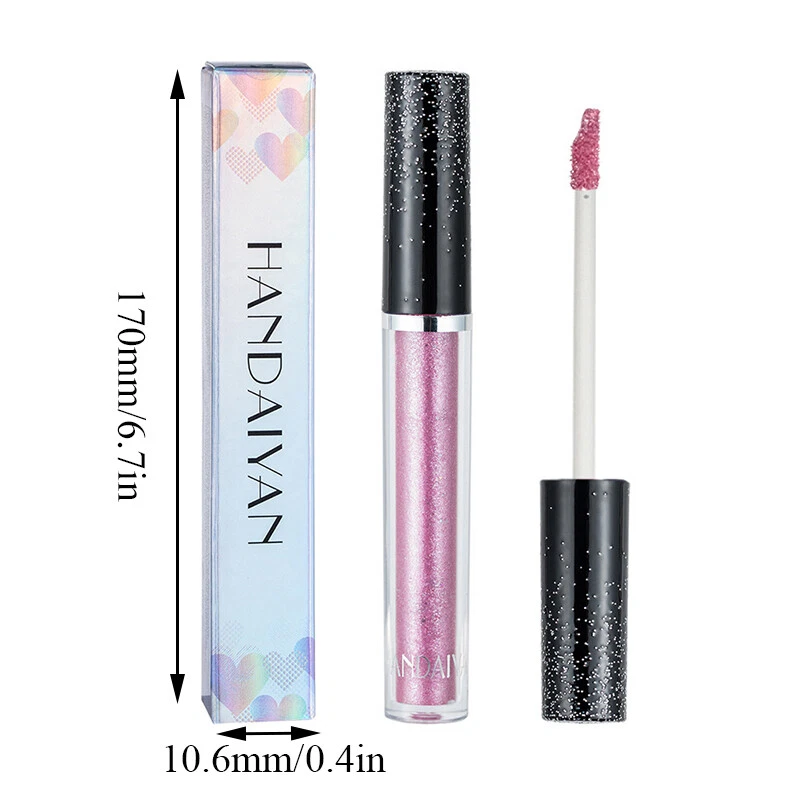 12 Color Liquid Eyeshadow Diamond Eye Shadow Waterproof Shimmer Glitter Make Up❀ - Image 4 of 4