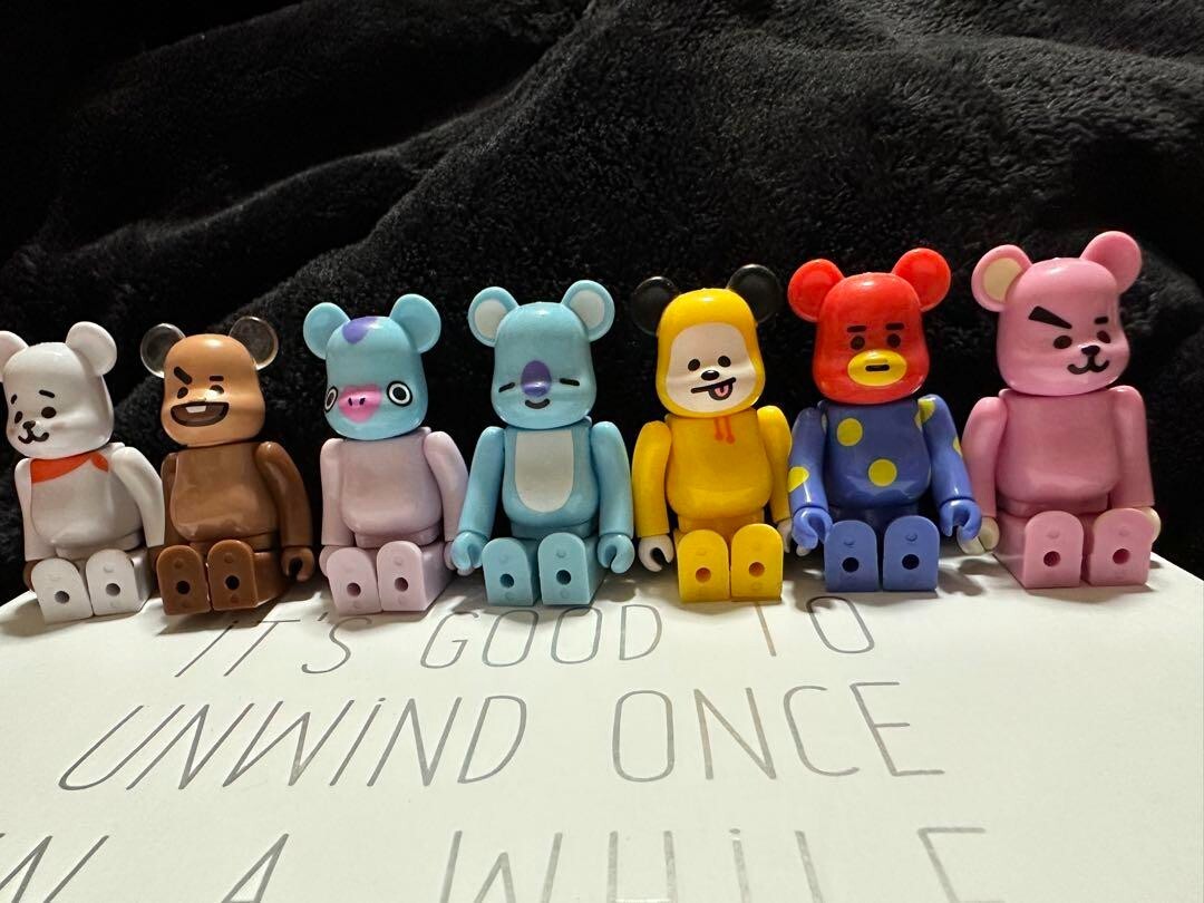防弾少年団(BTS) - BT21 ベアブリック 10種セットボックス BTS BT21 x BE@RBRICK Secret Limited Edition Figure 10 Types