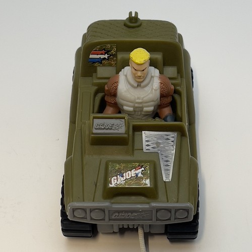 Vintage 2004 GI JOE Duke Off Road Vehicle McDonald's Toy Jeep w/ Winch - Picture 6 of 9