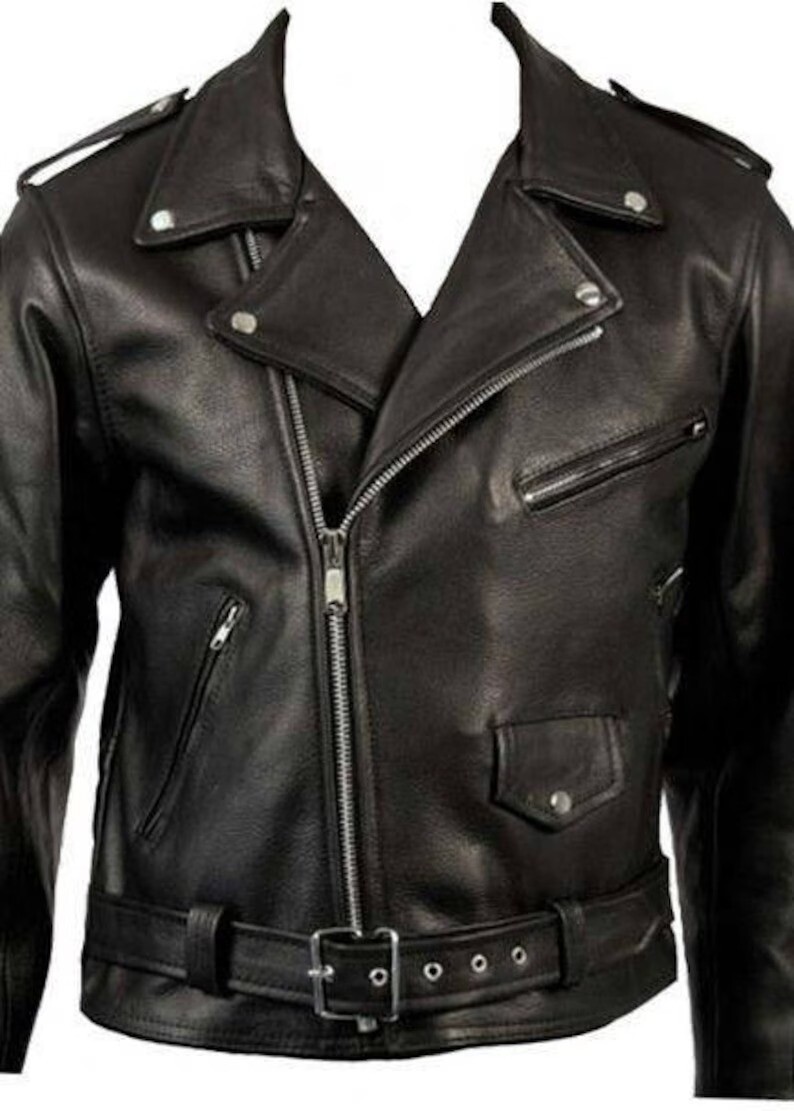 Paradise City AXL Rose Guns N Roses Black Leather Jacket