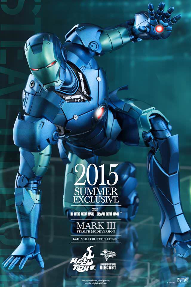 Hottoys ホットトイズ アイアンマン マーク3 ブルーステルスMMS314 HOT TOYS 1/6 MMS314 IRON MAN MARK III MK3 Blue Stealth Mode