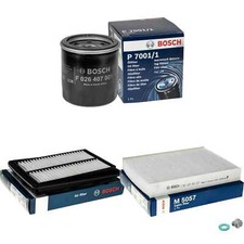 BOSCH Inspektionspaket mit Verschlussschraube für Nissan Qashqai II J11 J11_