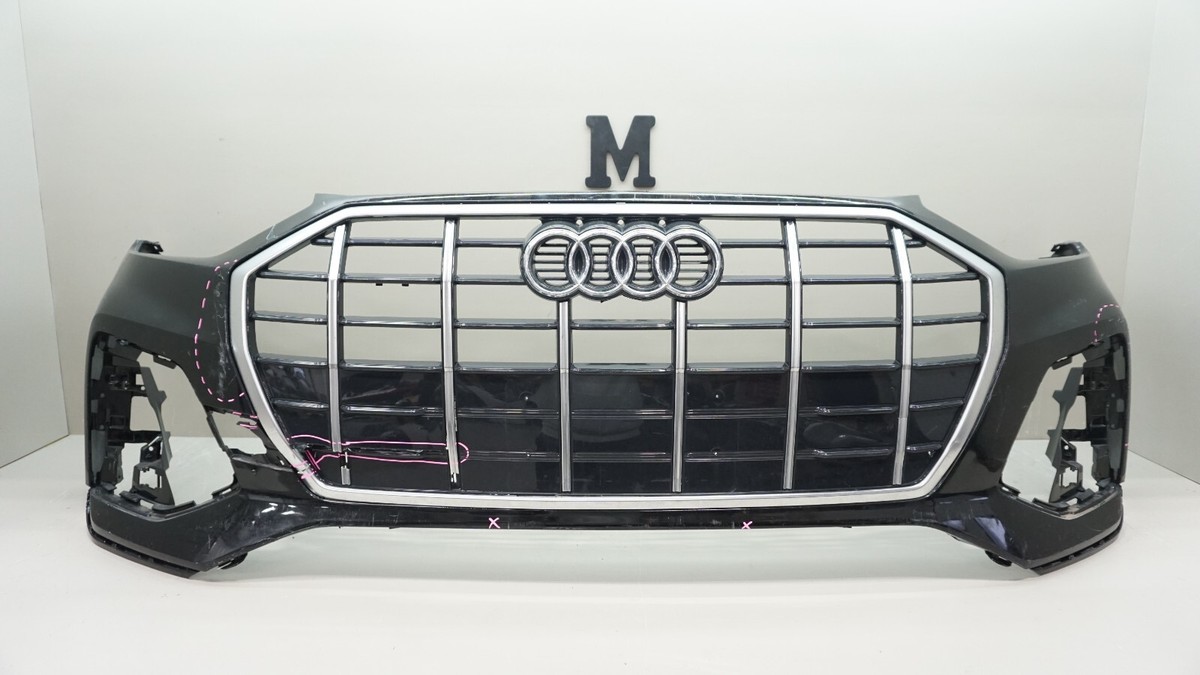 2021-2023 AUDI Q5 FRONT BUMPER COVER W/ GRILLE GRILL EMBLEM BADGE