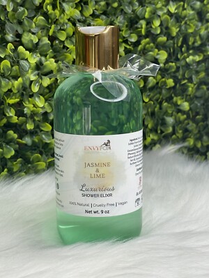 Luxury Women s Jasmine Lime Vegan Body Wash Shower Gel Bath All Skin Types
