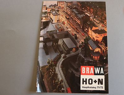 W974 BRAWA Train Catalog Ho N 1971 72 32 Pages 29.7*21cm Dutch Model