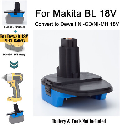 2106 Adattatore Convertitore Per Batteria Makita 18V Li-Ion BL1830 Per Batteria Al Litio Dayi A3 48f~p137119893
