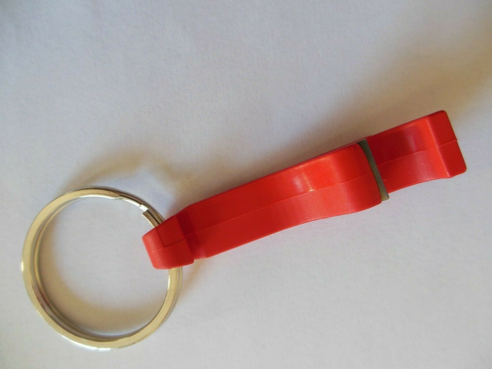 BUDWEISER / * RED *  Bottle Opener }** Keychain *** Free  Shipping**