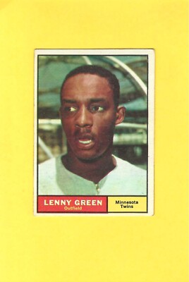 1961 Topps #4 Lenny Green Minnesota Twins EX+