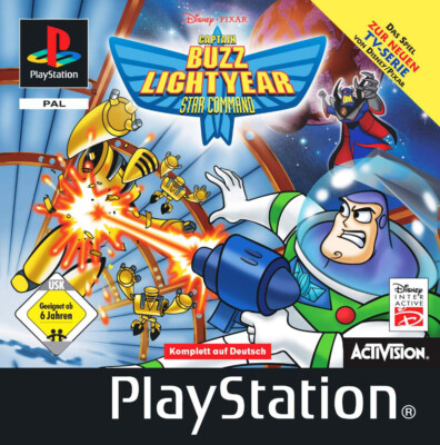 PS1 / Playstation 1 - Buzz Lightyear of Star Command mit Anleitung SEHR GUT