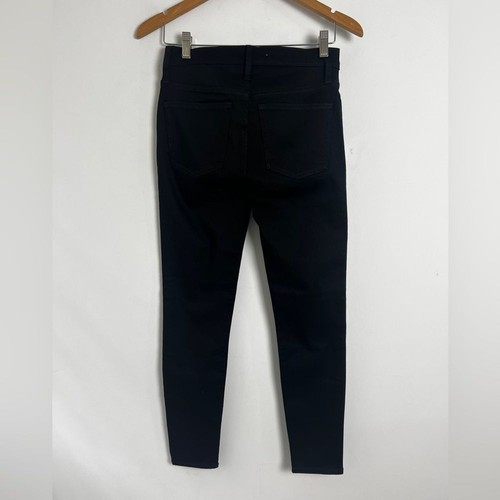 NEW J.Crew Black 9" High Rise Toothpick Versatile Classic Stretch Jeans Size 28 - Picture 4 of 10