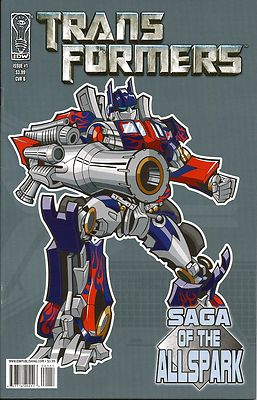 TRANSFORMERS: SAGA OF THE ALLSPARK #1  COVER B  IDW  JUL 2008  NM  1ST PRINT