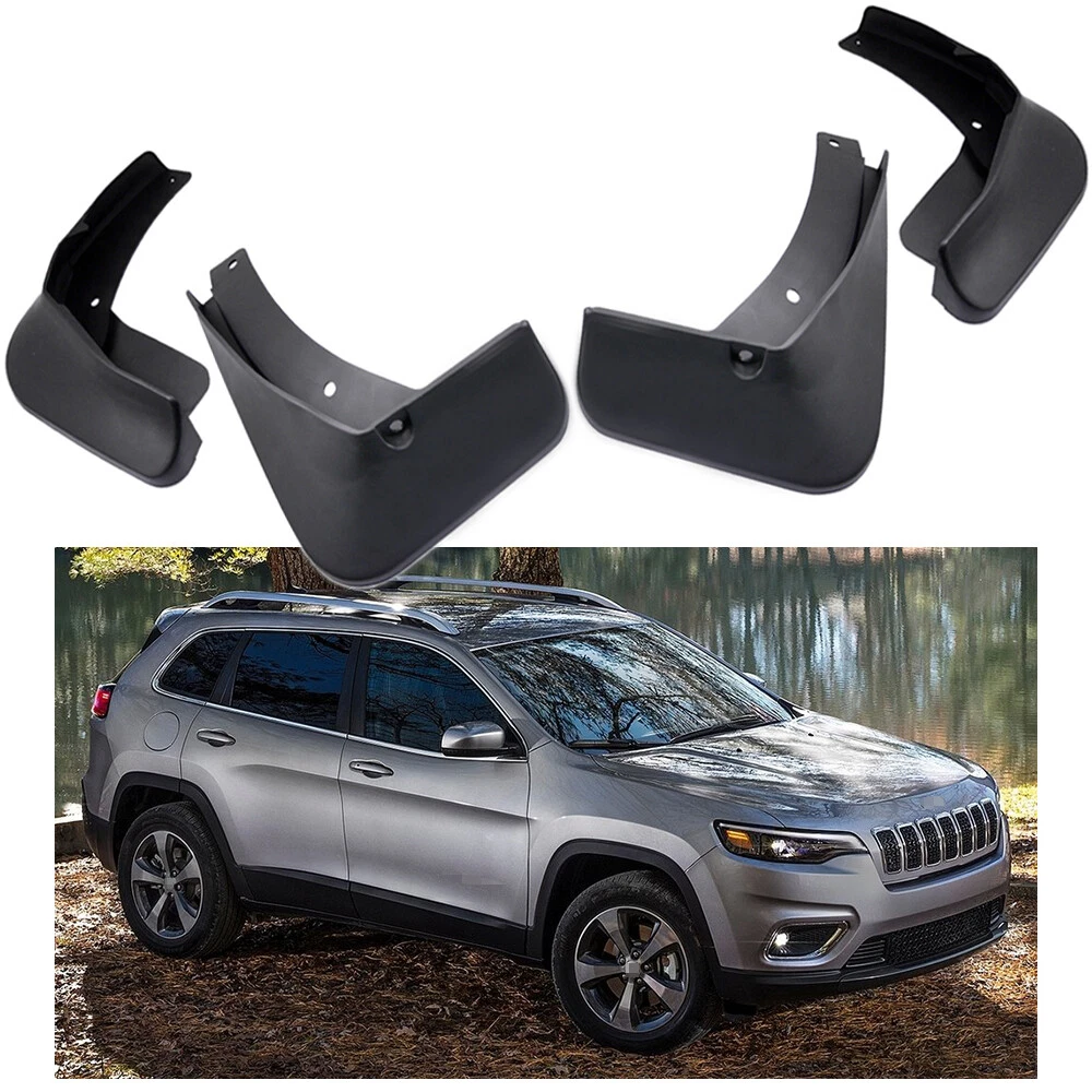 4x Car Mud Flaps Splash Guards Mudguard Fender for Jeep Cherokee