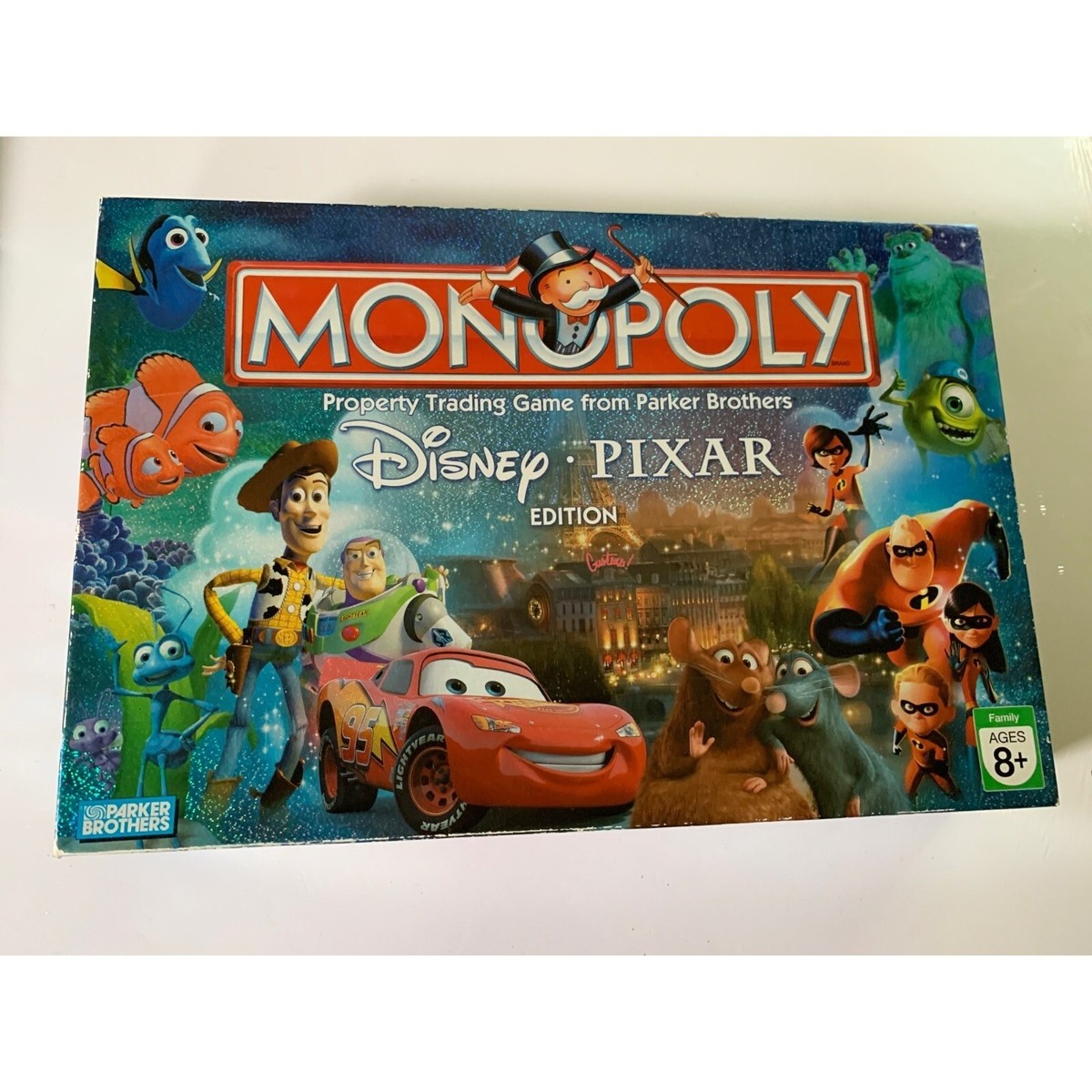Monopoly Disney Pixar Edition Property Management game Parker