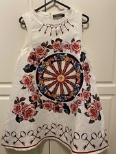 dolce gabbana Top , Size S But Fit Like XS, White With Patern.