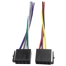 Power Speakers Harness for Power Acoustik PCD-51B 2 Piece 16 Pin