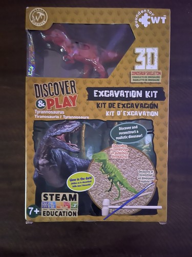 Discover And Play 3D Excavation Kit Tyrannosaurus