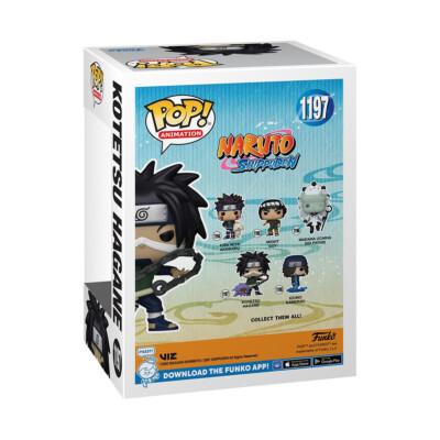 Funko Pop Naruto Shippuden Kotetsu Hagane Vinyl Figure 1197 In