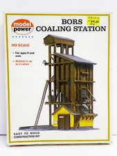 MODEL POWER HO U/A "BORS COALING STATION" PLASTIC MODEL KIT #410
