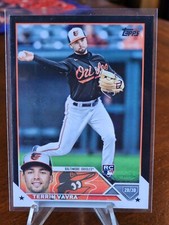 2023 Topps Series 2 Terrin Vavra RC Rookie Black Parallel #21/72 #524