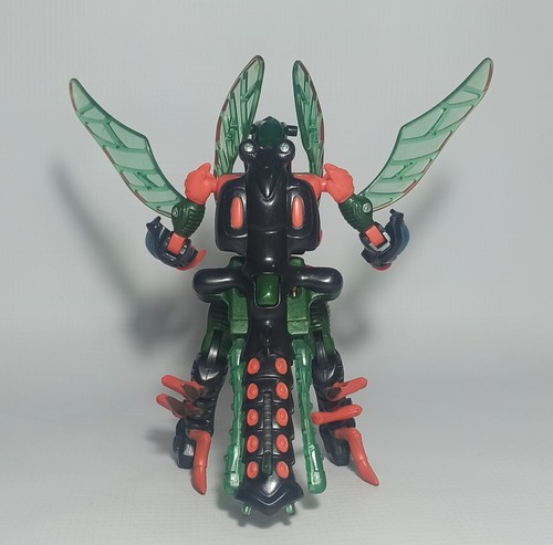 HASBRO VTG 1996 TRANSFORMERS BEAST WARS PREDACON JETSTORM 100% COMPLETE ROBOT - Picture 17 of 24