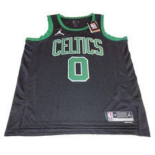 Boston Celtics Jayson Tatum Men's Large 48 Statement Edition Swingman Jersey NWT